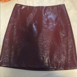 Francesca's Collections Red Mini Pencil Skirt for Cocktail